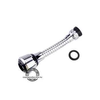   perlátor (aerator csőrvégre), M22 belső-/M24 külső menetes, 7 cm flexibilis szár, BALETTO, SONATA, csaptelepekhez