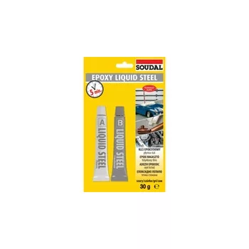 Soudal Epoxy Liquid Steel 2x15ml