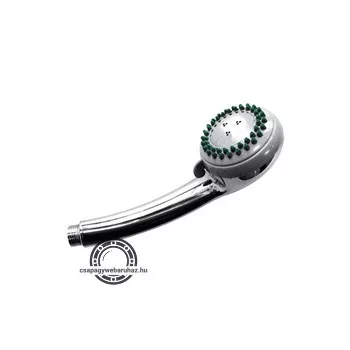 zuhanyfej ; 3 funkciós, 70mm, fényes