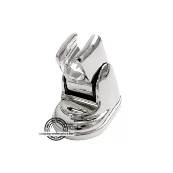 zuhanyfej tartó, fényes, műanyag