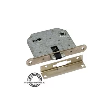   Bevésőzár, 55×55×20mm, 1 kulcsos, LŐVÉR típusú, Flame