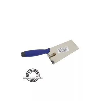 mennyezetkanál, rozsdamentes,140mm, SOFT gumi nyél