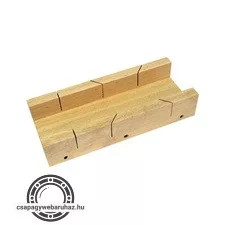 gérvágó (gérbevágó) láda, keményfa, 300×80mm