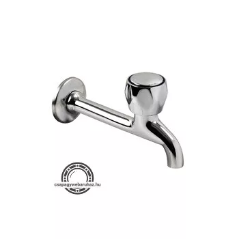 mosdó csaptelep hidegvízhez, kerámia szelep, króm