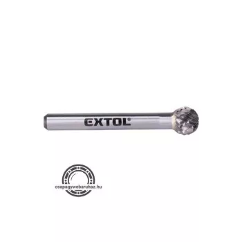   keményfém turbómaró (rotormaró), gömb alakú, 10 mm átmérőjű/ 6 mm szárú, keresztfogazás