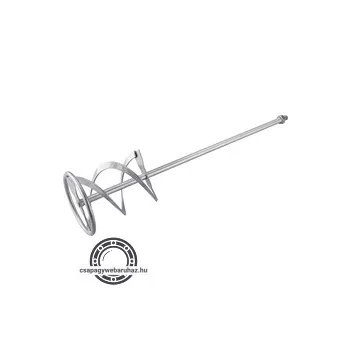   festék- és habarcskeverő szár, horganyzott 8790600 keverőgéphez, 600×140mm, M14