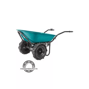   akkus talicska, 40V, Li-ion, 2 kerekes, differenciál mű, 1 akku, 1 töltő, 6000 mAh, max.260 kg, kefementes motor