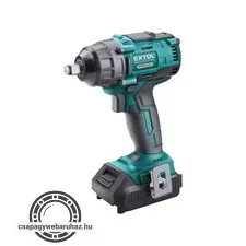 akkus ütvecsavarozó, Share20V, 1/2" négyszög, Li-ion; 1db 20V akku: 2000 mAh, 1db töltő, ford.: 2.200 1/min, 250 Nm