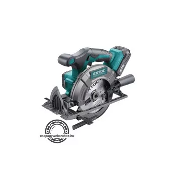   akkus körfűrészgép, Share20V, 20V, Li-ion, 1db akku, 1db töltő, 2000 mAh, 0-3650 ford/perc, 165 mm tárcsa