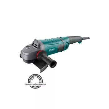   sarokcsiszológép; 230 mm; 2600W; lágy indítás; terhelésnél konstans fordulatszám; papírdoboz