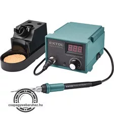 forrasztó állomás, 70W, 200-450°C, elektronikusan szabályozott, 2 heggyel