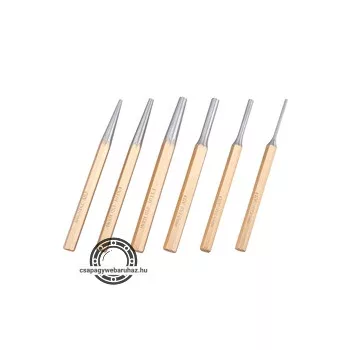 kiütő klt. 6db CV. HRC 52-58; 3-8mm, 150mm