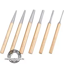 kiütő klt. 6db CV. HRC 52-58; 3-8mm, 150mm