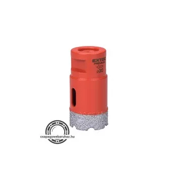   körkivágó csempére, gyémánt vágóél; 38mm × M14, sarokcsiszolóba fogható