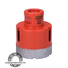 körkivágó csempére, gyémánt vágóél; 53mm × M14, sarokcsiszolóba fogható