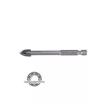   fúró üvegre, kerámiára és csempére, keményfém lapkás; 8×85mm, 1/4" hatszög befogás