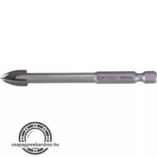 fúró üvegre, kerámiára és csempére, keményfém lapkás; 12×95mm, 1/4" hatszög befogás