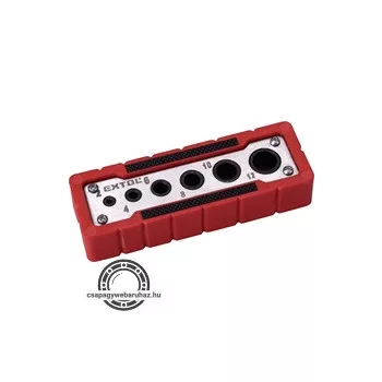   fúróvezető sablon (fúrósablon) fúrószárakhoz, 6 méret: 2-12 mm