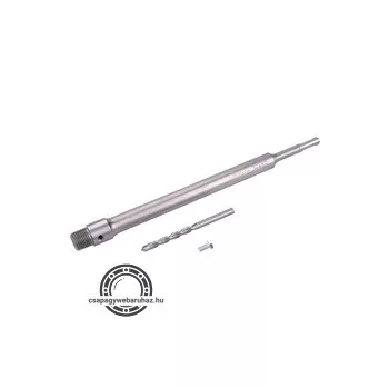   hosszabbító szár központfúróval, M22×300mm hosszúság, SDS befogás, Extol Prémium tégla körkivágókhoz
