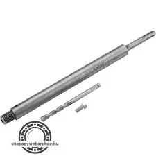 hosszabbító szár központfúróval, M16×300mm hosszúság, SDS befogás, Extol Prémium tégla körkivágókhoz