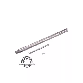   hosszabbító szár központfúróval, M22×300mm hosszúság, SDS MAX befogás, Extol Prémium tégla körkivágókhoz