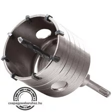 körkivágó téglához, SDS Plus befogás; 105mm, M16×100mm hosszúságú szár