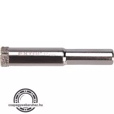 körkivágó üvegre, kerámiára  és csempére, gyémánt vágóél; 10×65mm, fúrógépbe fogható