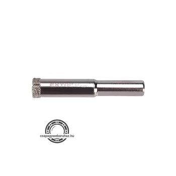   körkivágó üvegre, kerámiára  és csempére, gyémánt vágóél; 12×65mm, fúrógépbe fogható