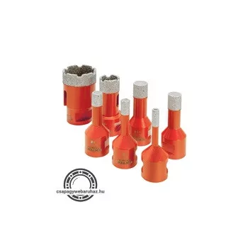   körkivágó csempére klt. 7 db, gyémánt vágóél; 6-35mm × M14, sarokcsiszolóba fogható