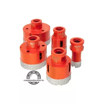   körkivágó csempére klt. 5 db, gyémánt vágóél; 20-68mm × M14, sarokcsiszolóba fogható