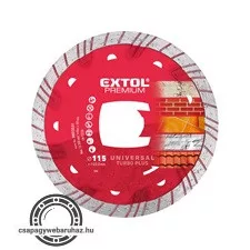 gyémántvágó TURBO Plus; 150mm, száraz és vizes vágáshoz, vágási mélység: 3,0 cm