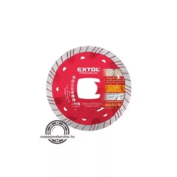   gyémántvágó TURBO Plus; 230mm, száraz és vizes vágáshoz, vágási mélység: 4,0 cm