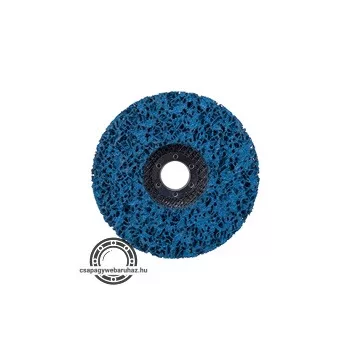   csiszolókorong sarokcsiszolóhoz ("négertárcsa"), 150mm, 14 mm vastagság, üvegszálas hátlap, nylon és szilícium karbid