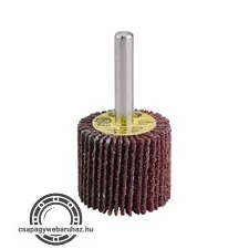 lamellás csiszoló, csapos, 6 mm befogás, Alu-Oxid, 30×25mm; P120, max.: 20.000 ford./perc