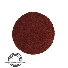 csiszolókorong vászon, klt. 10db, 125mm, P80-as, tépőzáras