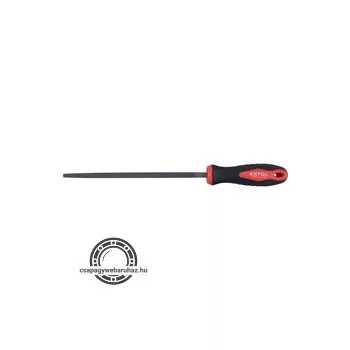   fémreszelő 200mm négyszög, T12 acél,  vágat 2, finom, TPR gumis műanyag nyél