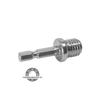 adapter csapos ráspolyhoz, M14 -->1/4" hatszög