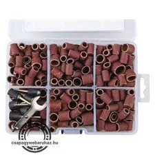 mini csiszoló klt. 3,2 mm befogás, 350 db, 3 féle hengeres fejforma