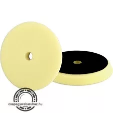 polírkorong, erős polírozás, T80, 150×25mm, tengely: 22 mm; sárga, tépőzáras