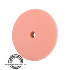 polírkorong, egylépéses polírozás, T40, 180×25mm, tengely: 22 mm, narancs, tépőzáras