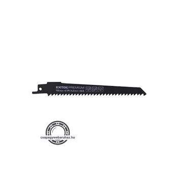   szablyafűrészlap klt., 3db, Bosch befogás, 150 mm, 6T, HCS, fához, műanyaghoz