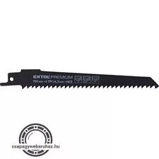 szablyafűrészlap klt., 3db, Bosch befogás, 150 mm, 6T, HCS, fához, műanyaghoz