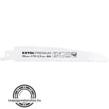 szablyafűrészlap klt., 3db, Bosch befogás, 150 mm, 9T, Bimetal, fém anyagokhoz, tiszta vágás