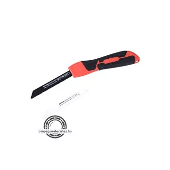   hobbyfűrész nyeles klt., 2 db cserélhető lappal; 150mm, fémre, fára