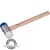 gumikalapács (illesztő kalapács) fa nyéllel, cserélhető gumi fejek; 40 mm, 32 cm