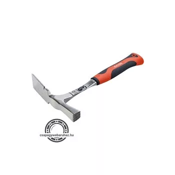   kőműves kalapács berlini, szeghúzós ; egy darabban kovácsolt nyéllel, 600g