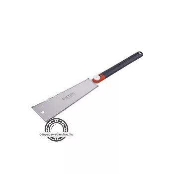   Japán fűrész, teljes/penge hossz: 575/253mm, cserélhető hajlékony penge SK5 acélból, kétoldalas