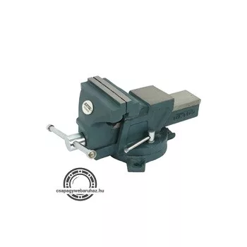   satu forgatható;100 mm, 5 kg, max.befogás: 100mm, max. összeszorító erő: 12kN, pofák keménysége: HRC 48-52