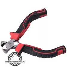 homlokcsípő fogó, mini; 115 mm, kétszínű műanyag nyél, rugós