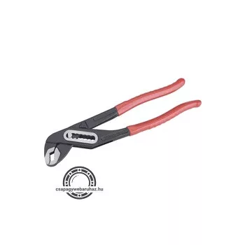   vízpumpa fogó, 250mm, TÜV/GS, szivacsos nyél, akasztós szerszámtartó